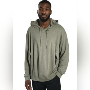 Faherty Men’s Green Cotton Stretch Hoodie Everyday Sweatshirt Size XXL
